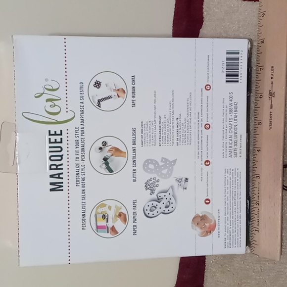 NWT BUNDLE OF 2 CHRISTMAS DIY MARQUEE KIT - Picture 7 of 12